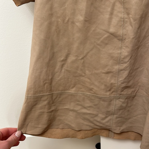 Danier Genuine Leather Shirt - Picture 2 of 6